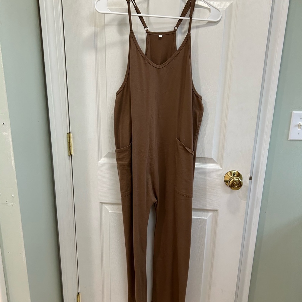 Brown Women's Jumpsuit